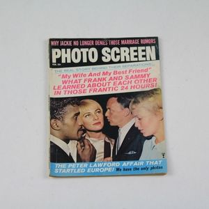 Vintage Photo Screen Magazine Celebrity Gossip Hollywood Memorabilia